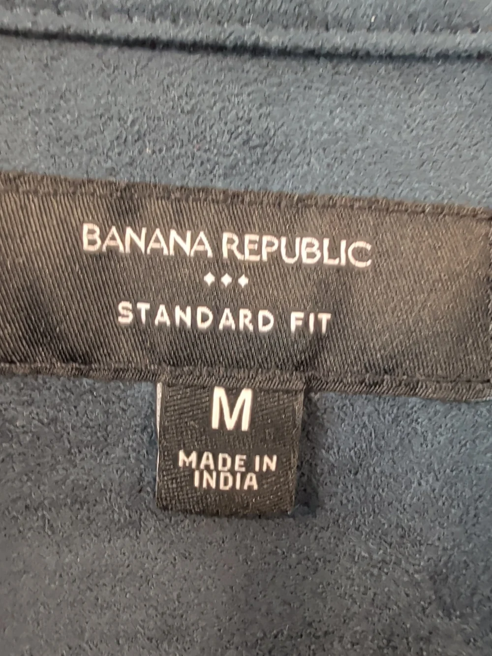 Banana Republic Dark Teal Button-Up Shirt Jacket